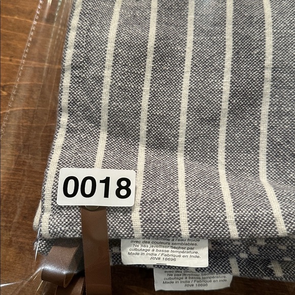 Working Kitchens Navy and White Striped Kitchen Towels - Set of 3 - Picture 4 of 4